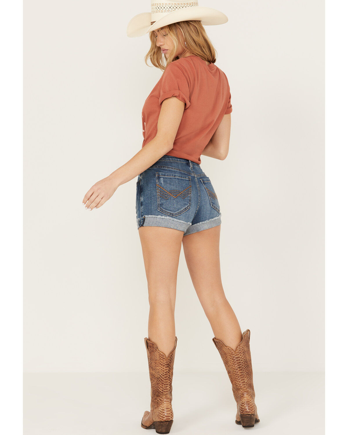 Image #3 - Idyllwind Women's Oakland Mid Rise Rebel Shorts, , hi-res
