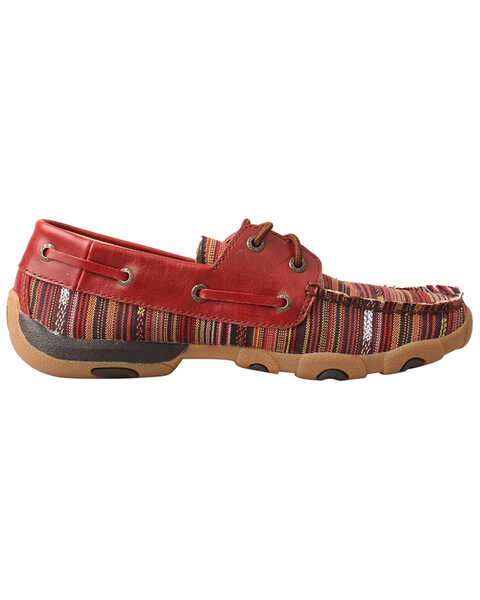 Image #2 - Twisted X Women's Boat Shoe Driving Mocs , , hi-res