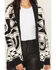 Image #2 - Idyllwind Women's Robbie Shawl Cardigan Sweater, Cream, hi-res