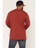 Image #4 - Hawx Men's Logo Graphic Long Sleeve Work T-Shirt, Dark Orange, hi-res