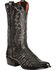 Image #1 - Dan Post Men's Flank Exotic Caiman Western Boots - Round Toe, Black, hi-res