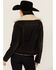 Image #4 - Idyllwind Women's Blackburn Reversible Denim Sherpa Jacket, Black, hi-res