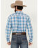 Image #4 - Ariat Men's Pro Series Griffin Team Logo Plaid Print Long Sleeve Button-Down Western Shirt, Blue, hi-res