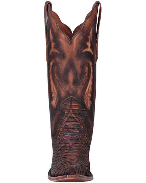 Image #5 - Dan Post Women's Lauryn Western Boots - Snip Toe, Brown, hi-res