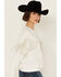 Image #4 - Blue B Women's Rhinestone Fringe Sweatshirt, , hi-res