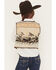 Image #4 - Fornia Girls' Horse Print Tapestry Vest, Ivory, hi-res