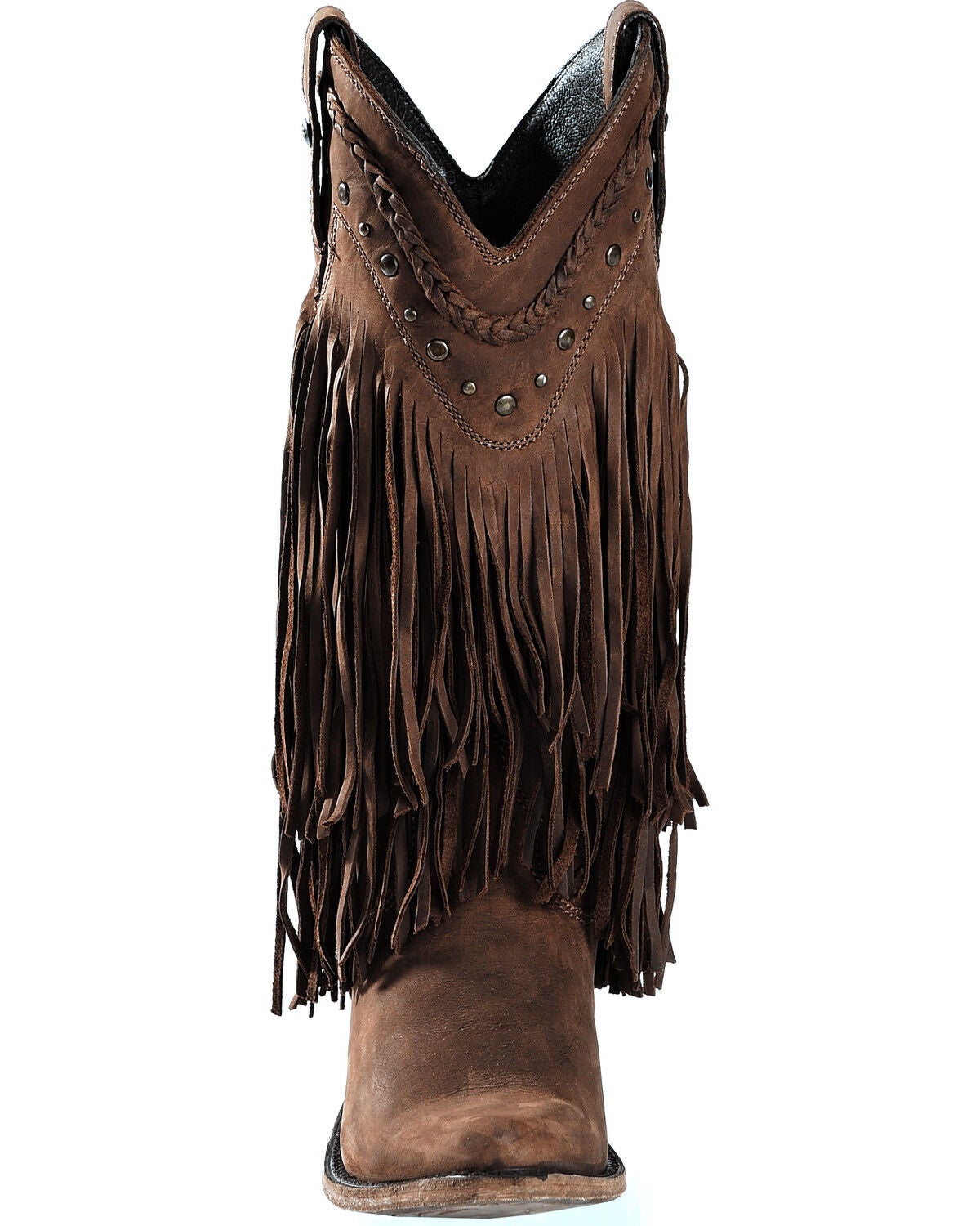 liberty black vegas fringe boots
