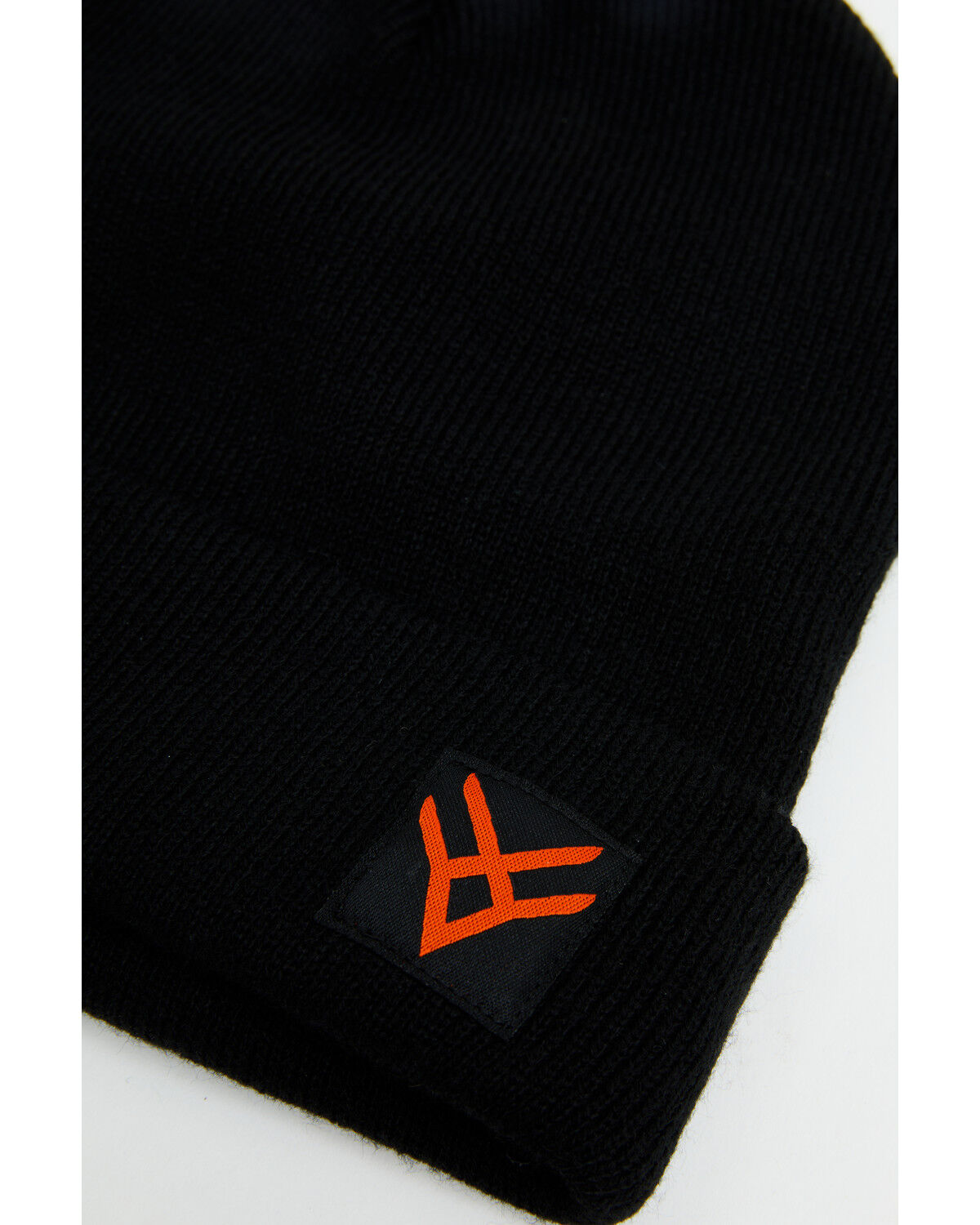 Image #2 - Hawx Men's Small Side Logo Beanie, Black, hi-res