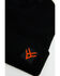 Image #2 - Hawx Men's Small Side Logo Beanie, Black, hi-res