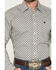 Image #3 - Cinch Men's Geo Print Long Sleeve Button-Down Western Shirt, Cream, hi-res