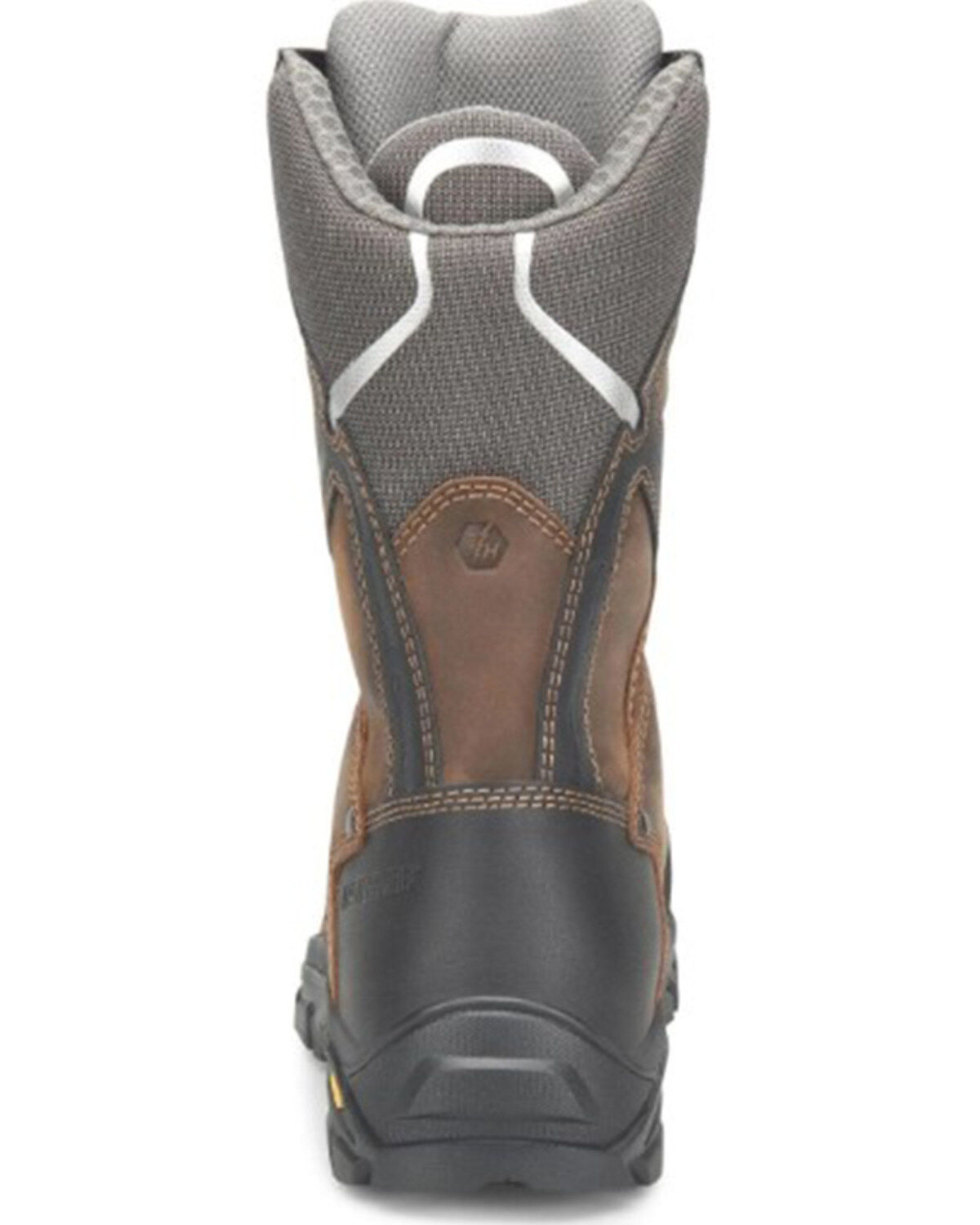 Image #4 - Matterhorn Men's 10" Mainstay Waterproof Work Boots - Aluminum Toe, Brown, hi-res