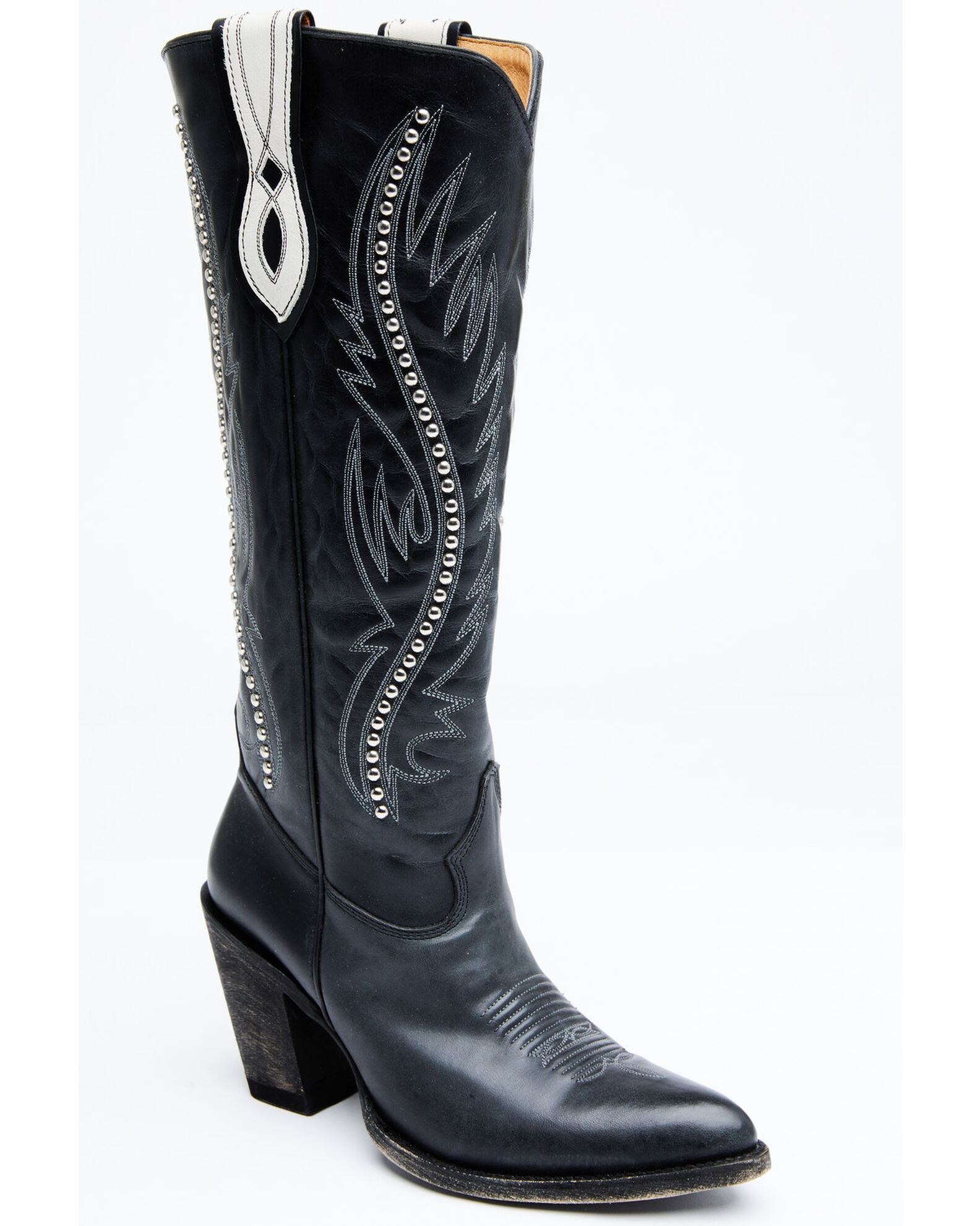 Women's pointed toe western boots top