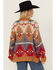 Image #4 - Wrangler Women's Southwestern Print Boyfriend Cardigan, Chocolate, hi-res
