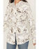 Image #3 - Wrangler Retro Women's Floral Horse Conversational Print Long Sleeve Snap Western Shirt, Cream, hi-res