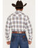 Image #4 - Gibson Trading Co Men's Tucker Plaid Print Long Sleeve Snap Flannel Shirt, White, hi-res
