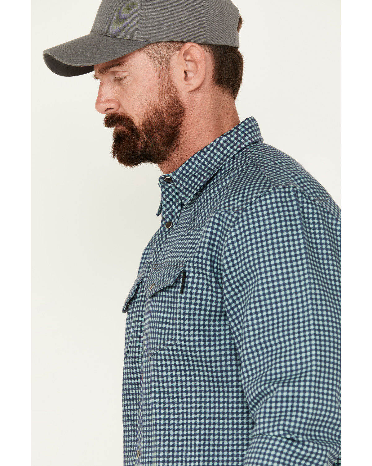 Product Name:  Cody James Men's FR Midweight Geo Print Long Sleeve Pearl Snap Western Shirt