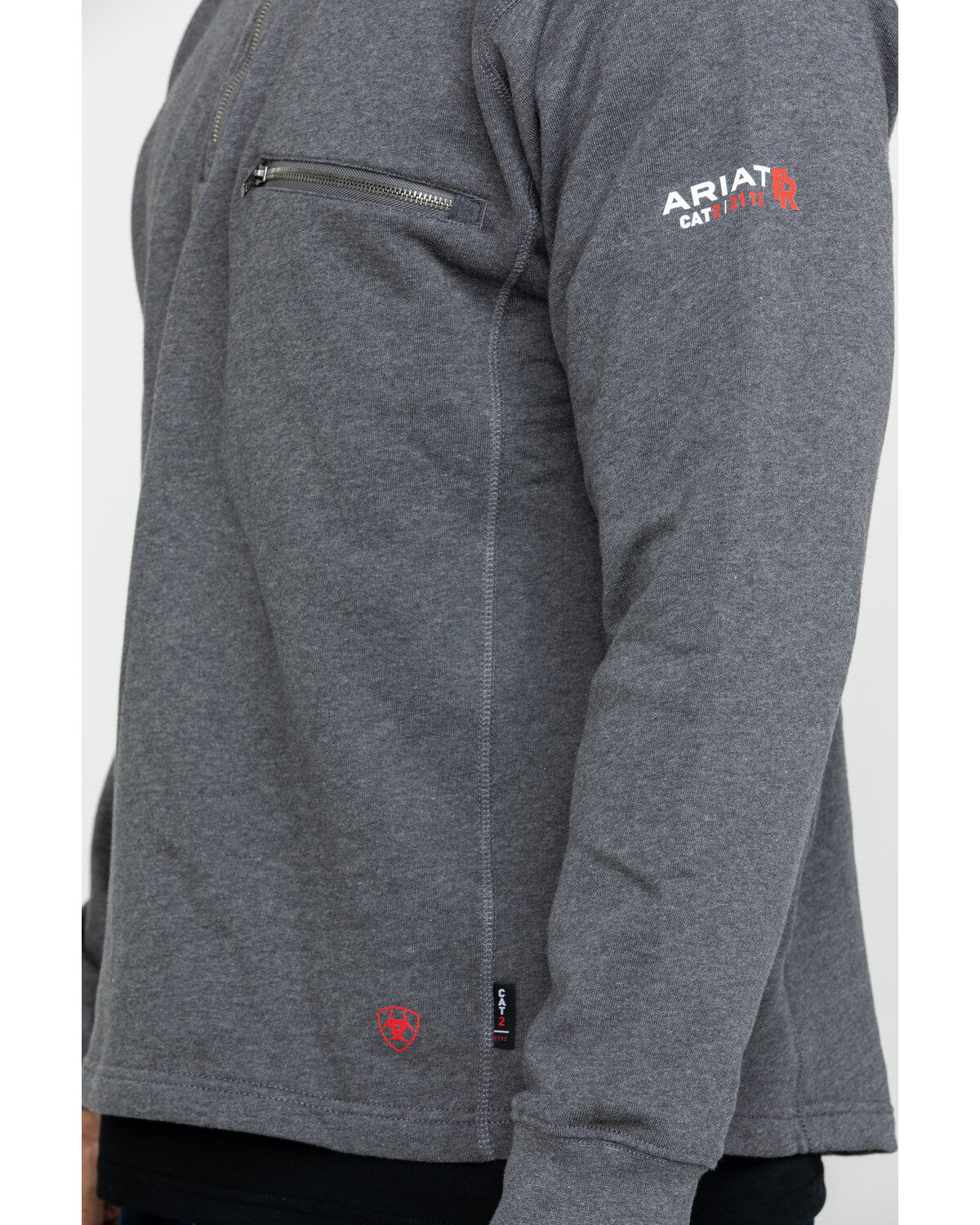 ariat men's quarter zip