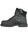 Image #3 - Hoss Men's Carson 6" Lace-Up Work Boots - Composite Toe, Black, hi-res
