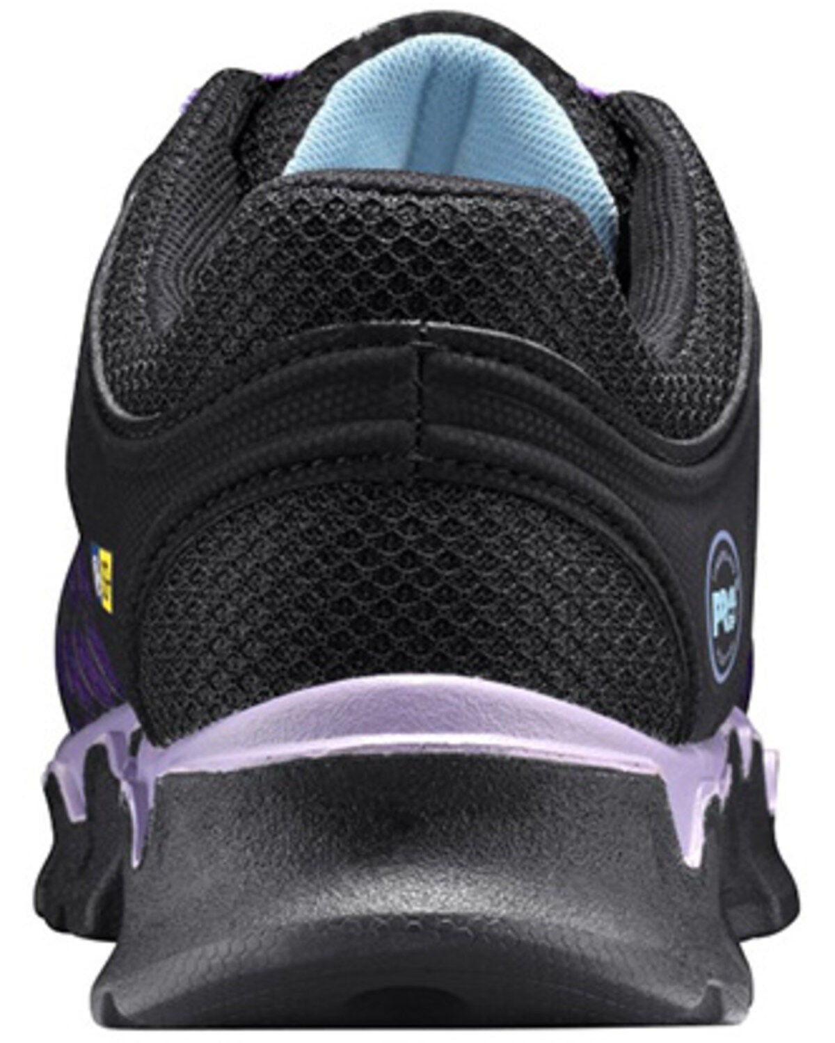 Image #4 - Timberland Women's Powertrain Work Shoes - Alloy Toe, Black, hi-res