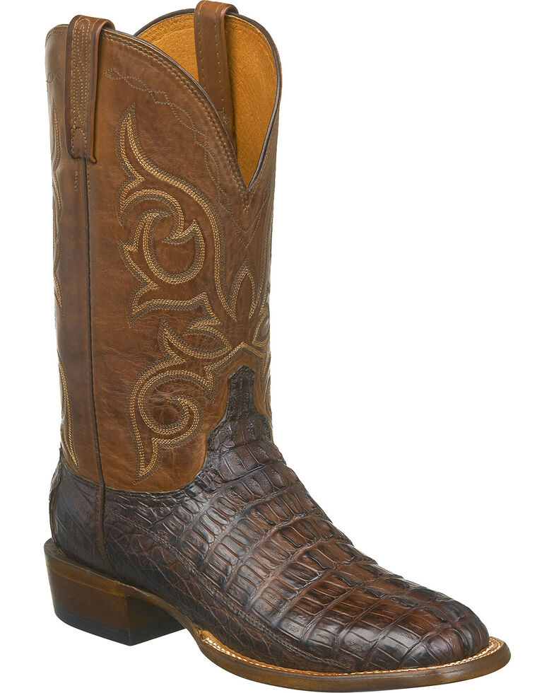lucchese boots brown