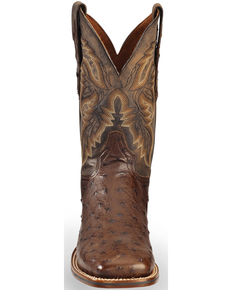Dan Post Men's Alamosa Exotic Ostrich Cowboy Certified Boots | Boot Barn