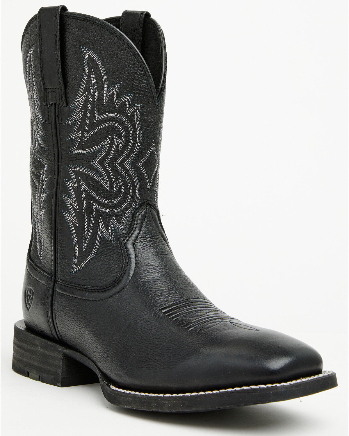Ariat Men's Big Rig Performance Western Boots - Broad Square Toe, Black, hi-res