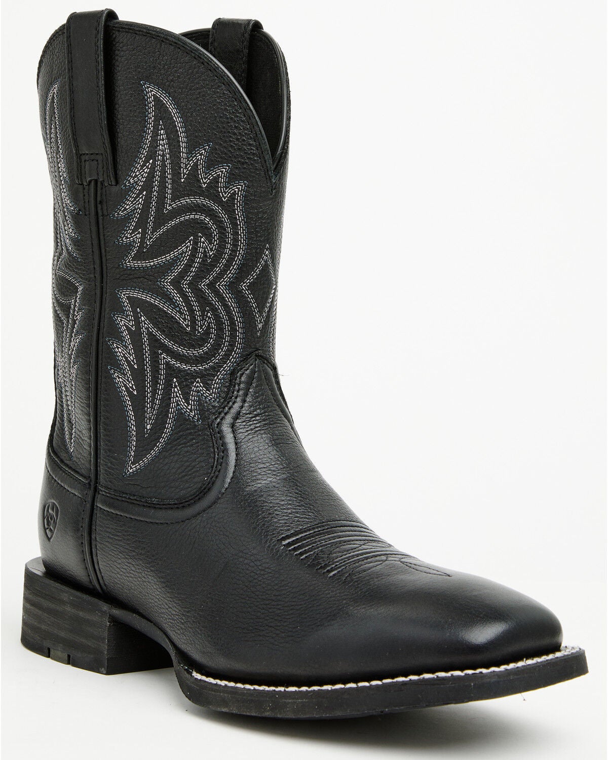 Image #1 - Ariat Men's Big Rig Performance Western Boots - Broad Square Toe, Black, hi-res