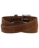 Image #2 - Tony Lama Men's Basic Double Stitch Belt, Brown, hi-res