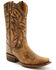 Image #1 - Moonshine Spirit Men's The Kelsey Western Boots - Square Toe, Brown, hi-res