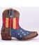 Image #4 - Roper Women's American Flag Boots - Snip Toe , Multi, hi-res