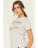 Image #2 - Troll Co Women's Dirty Hands Clean Money Longhorn Short Sleeve Graphic Tee, Heather Grey, hi-res
