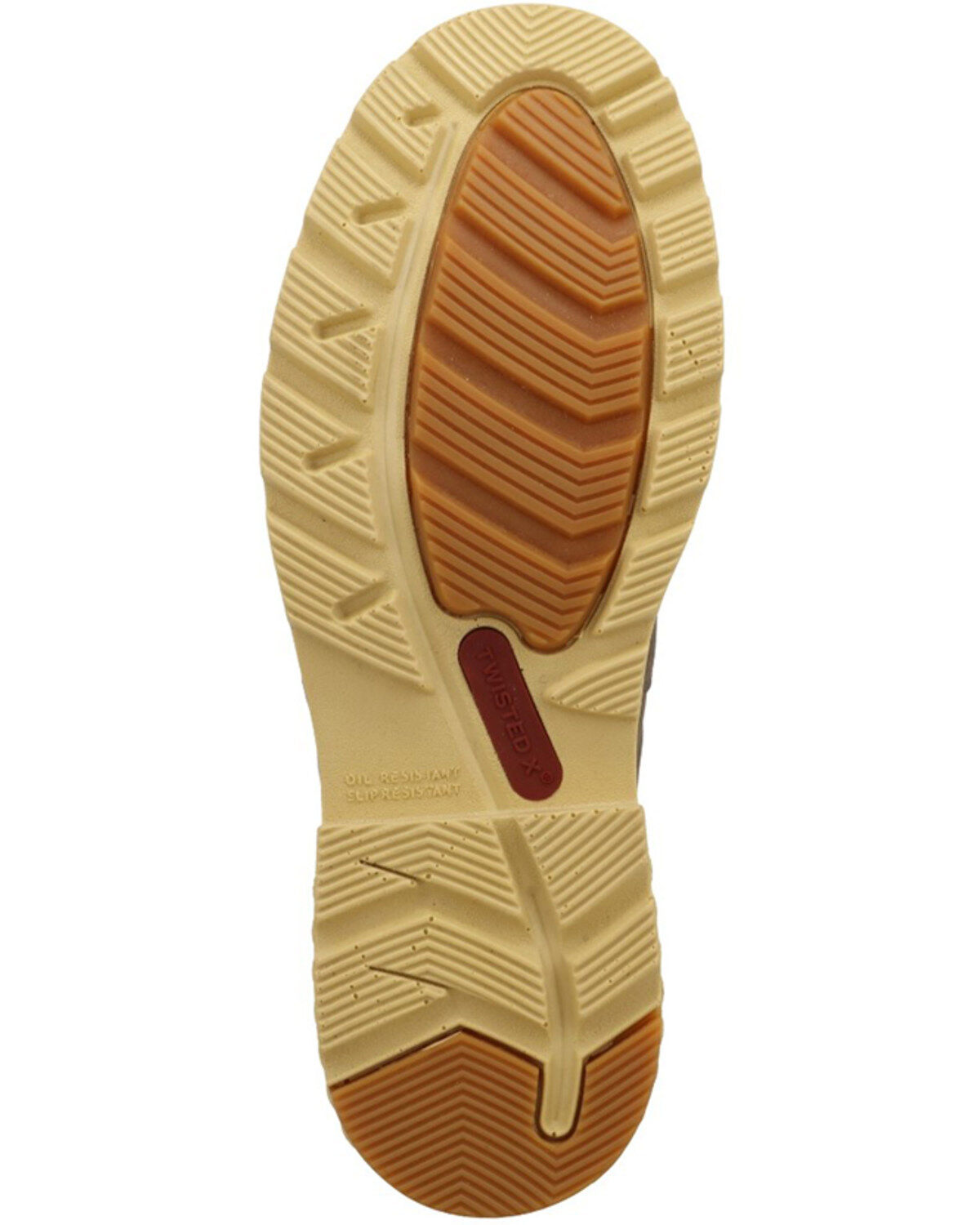 Image #7 - Twisted X Men's 4" Shitake Chelsea Work Boots - Nano Toe, Natural, hi-res