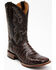 Image #1 - Cody James Men's Exotic Caiman Tail Skin Western Boots - Broad Square Toe, Black, hi-res