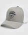 Image #1 - Hawx Men's Ribbon Logo Shield Patch Ball Cap, Grey, hi-res