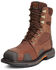 Image #1 - Ariat Men's Overdrive® 8" Wide Square Toe H20 CT Work Boots, Chestnut, hi-res