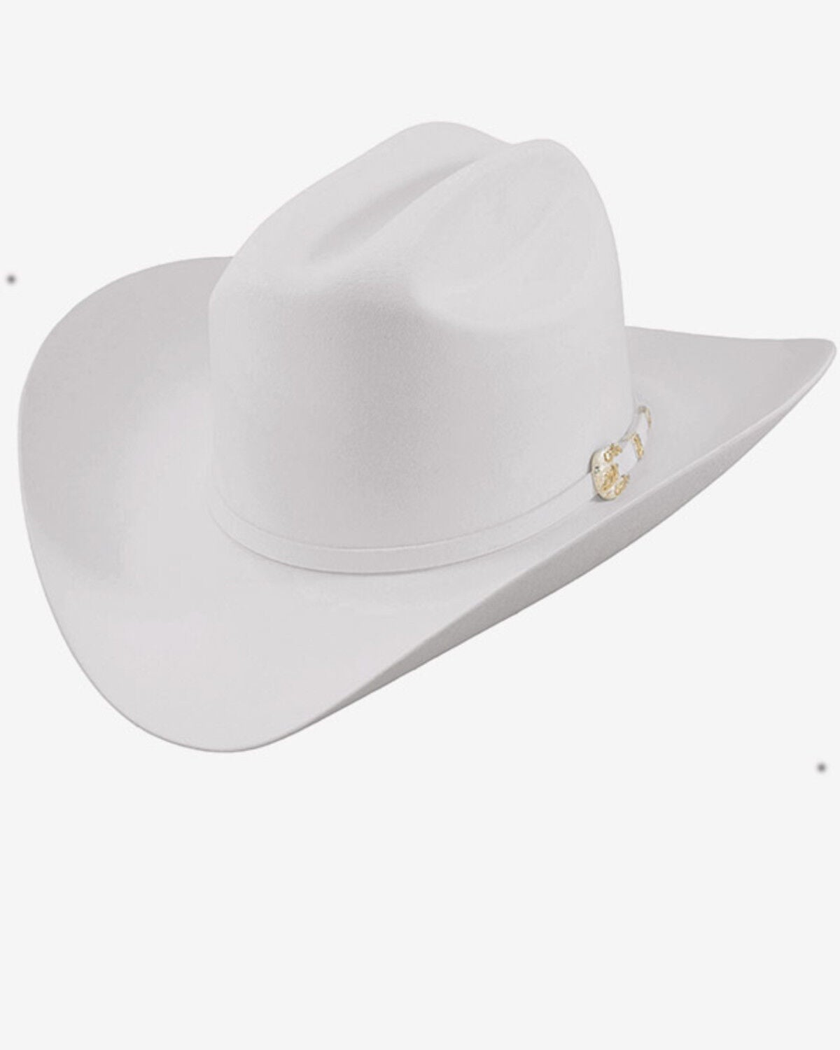 Larry Mahan Imperial 1000X Felt Cowboy Hat, White, hi-res