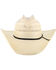 Image #2 - Resistol 20X Chase Straw Cowboy Hat, Natural, hi-res