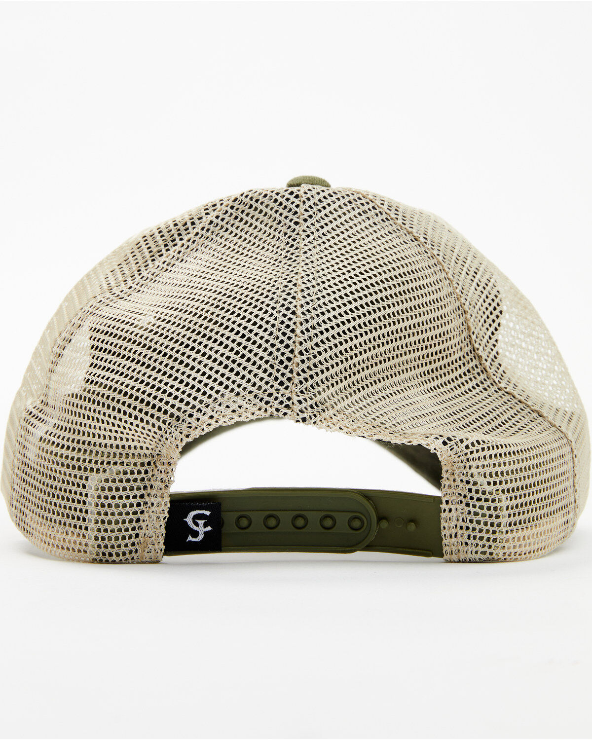 Image #3 - Cody James Men's Mexican Flag Eagle Ball Cap, Olive, hi-res