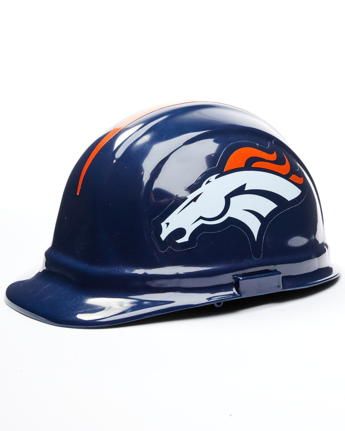 Image #1 - Airgas Safety Products Men's Wincraft Denver Broncos Logo Hardhat, Navy, hi-res
