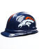 Airgas Safety Products Men's Wincraft Denver Broncos Logo Hardhat , Navy, hi-res