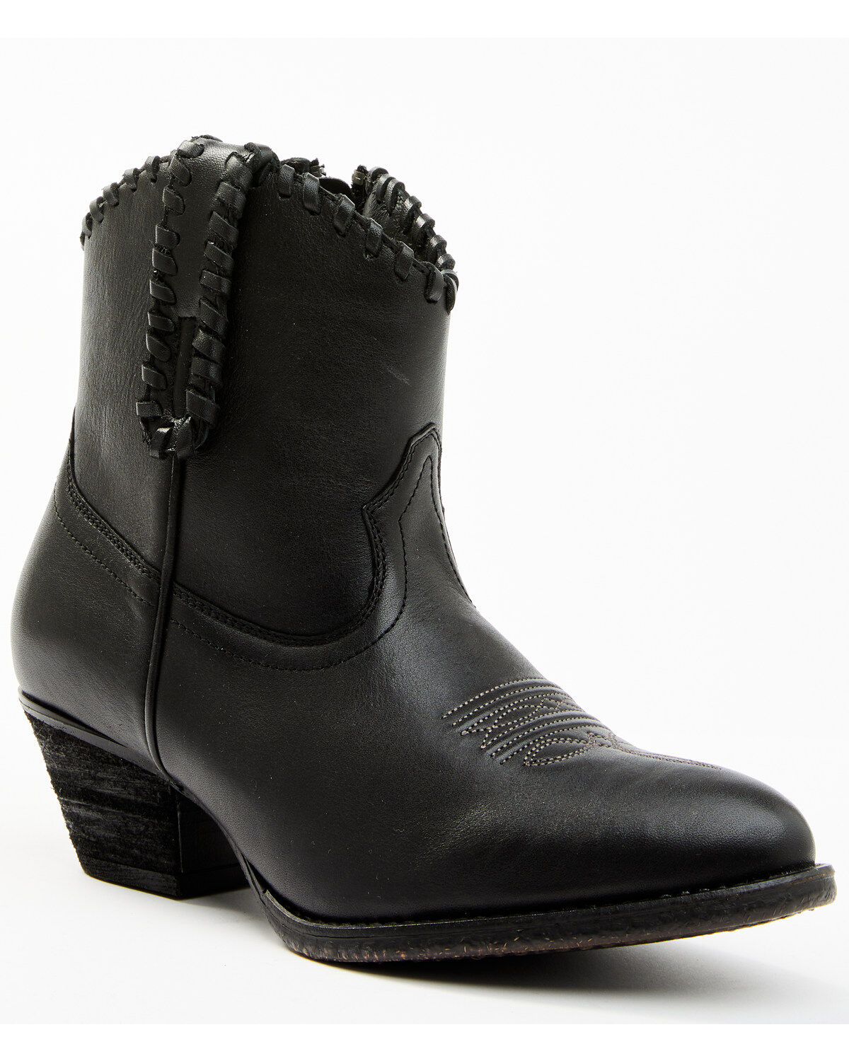Image #1 - Shyanne Women's Sawyer Dolly Western Fashion Booties - Round Toe, Black, hi-res
