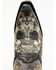 Image #6 - Corral Women's Floral Skull Embroidery & Studs Western Boots - Snip Toe, , hi-res