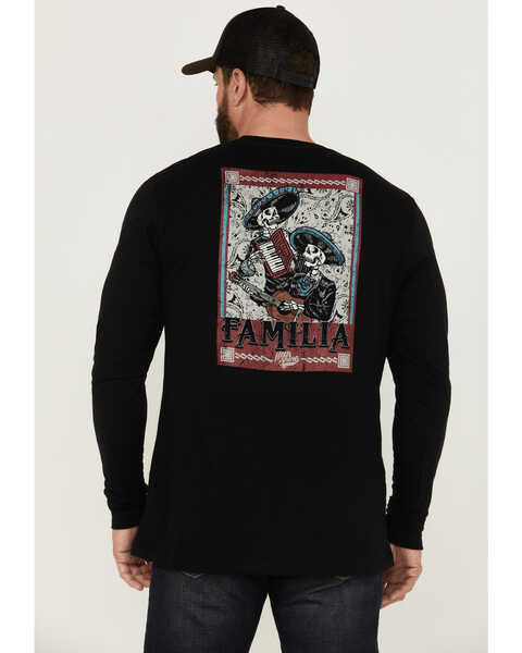 Moonshine Spirit Men's Familia Skulls Graphic T-Shirt , Black, hi-res