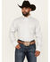 Image #1 - Wrangler X Cody Johnson Men's Checkered Print Long Sleeve Button-Down Western Shirt, Grey, hi-res