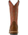 Image #3 - Ariat Men's Sting Western Boots - Broad Square Toe, Tan, hi-res
