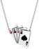 Image #1 - Montana Silversmiths Women's Four of a Kind Necklace, Silver, hi-res