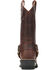 Image #5 - Harley Davidson Men's Pecos Motorcycle Western Boots - Snip Toe, Brown, hi-res