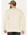 Brixton Men's Bart Logo Graphic Long Sleeve T-Shirt, Cream, hi-res