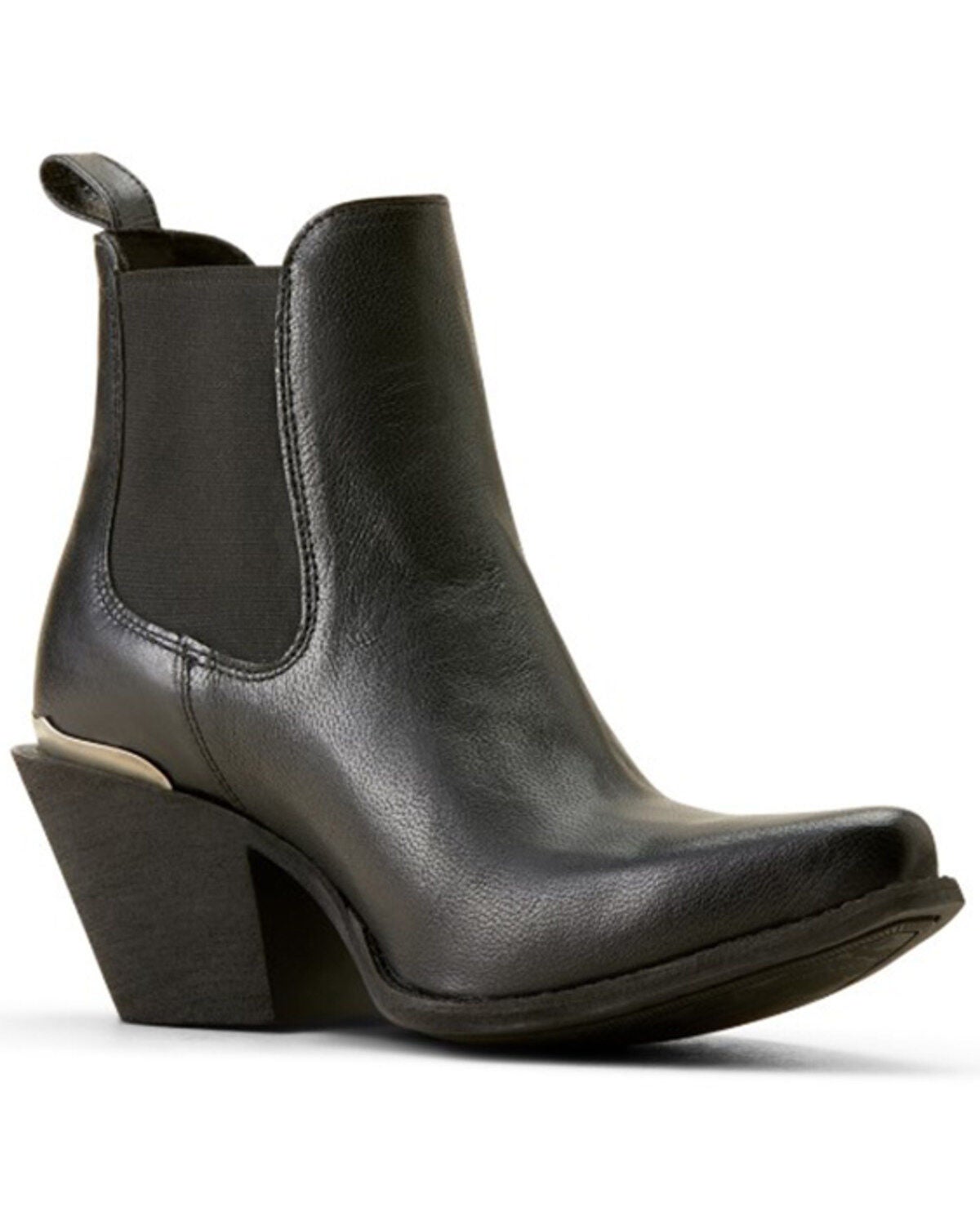 Ariat Women's Bradley Booties - Snip Toe, Black, hi-res
