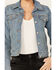 Image #3 - Levi's Women's Stone Wash Denim Original Trucker Jacket, Blue, hi-res